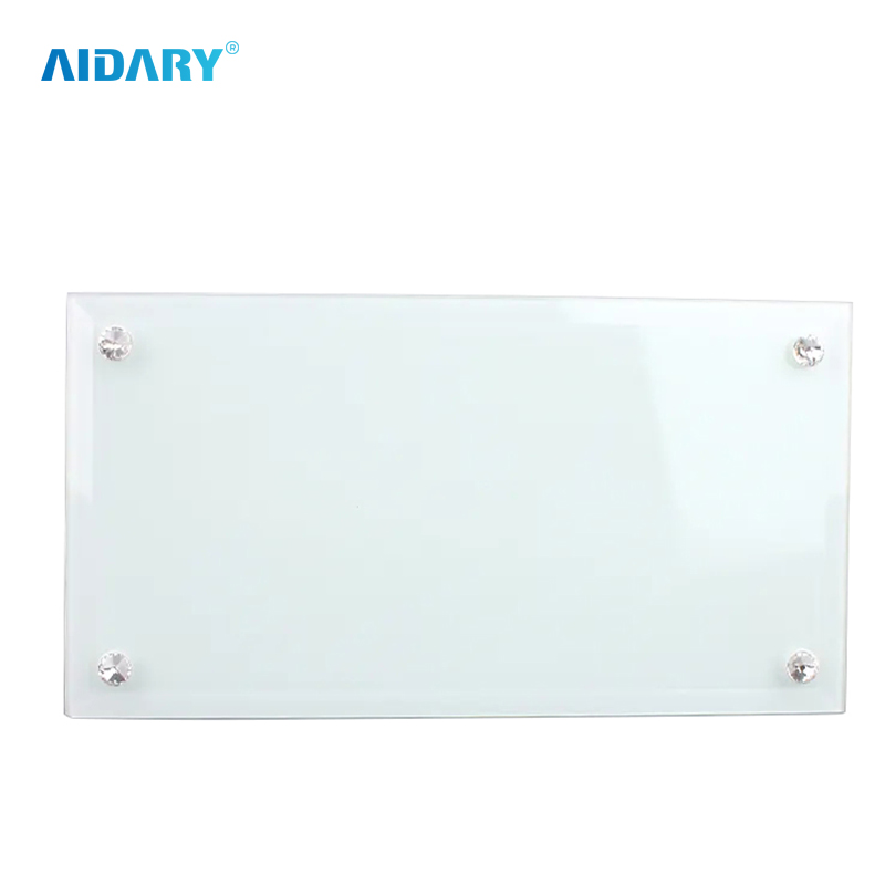 Sublimation 12inch Strip Crystal Photo Frame with Four Holes