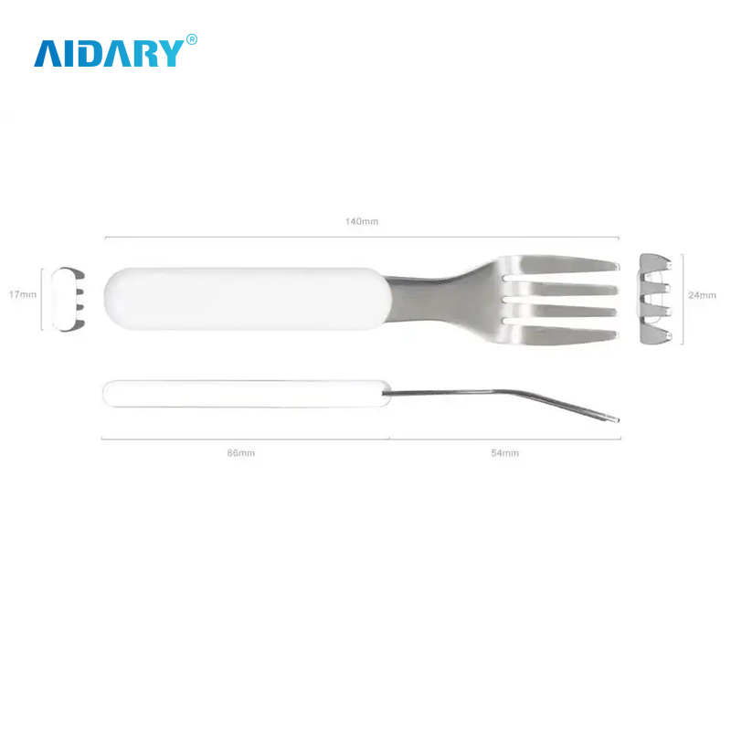 Sublimation Plastic Handle Children Stainless Steel Spoon 