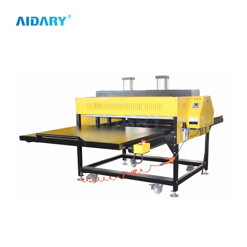 Large Format Heat Printing Machine 39" X 47" Pneumatic Double Working Table Large Format Tshirt Heat Press Machine with Pull-Out Style 220V 1P US Warehouse