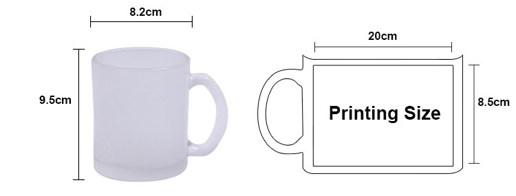 Aidary Sublimation Coating Glass Mug Buy Sublimation Glass Mug Glass