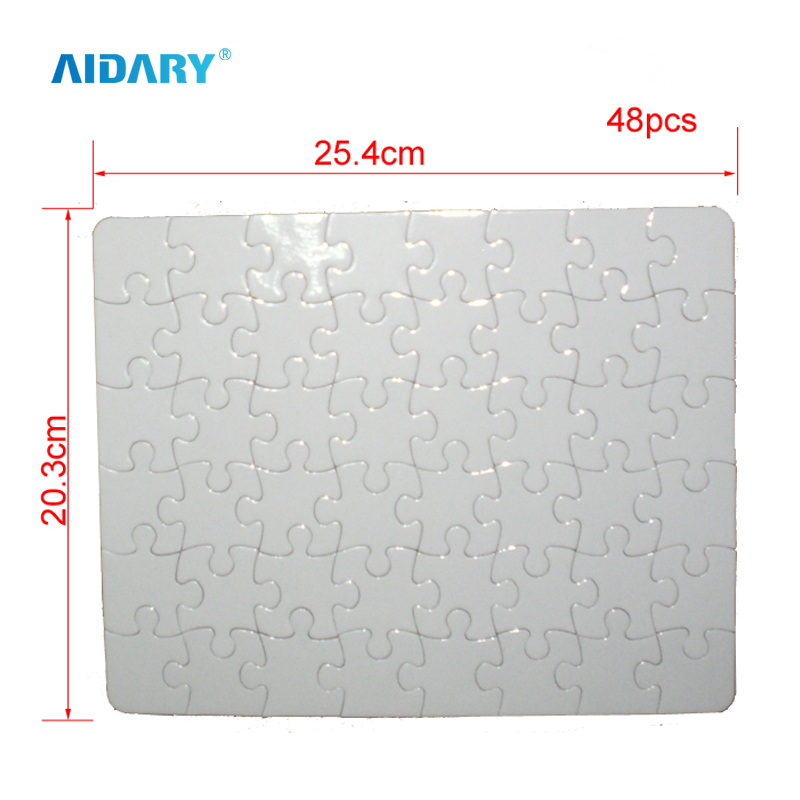 10*13.46inch Sublimation jigsaw Puzzle 252 Piece