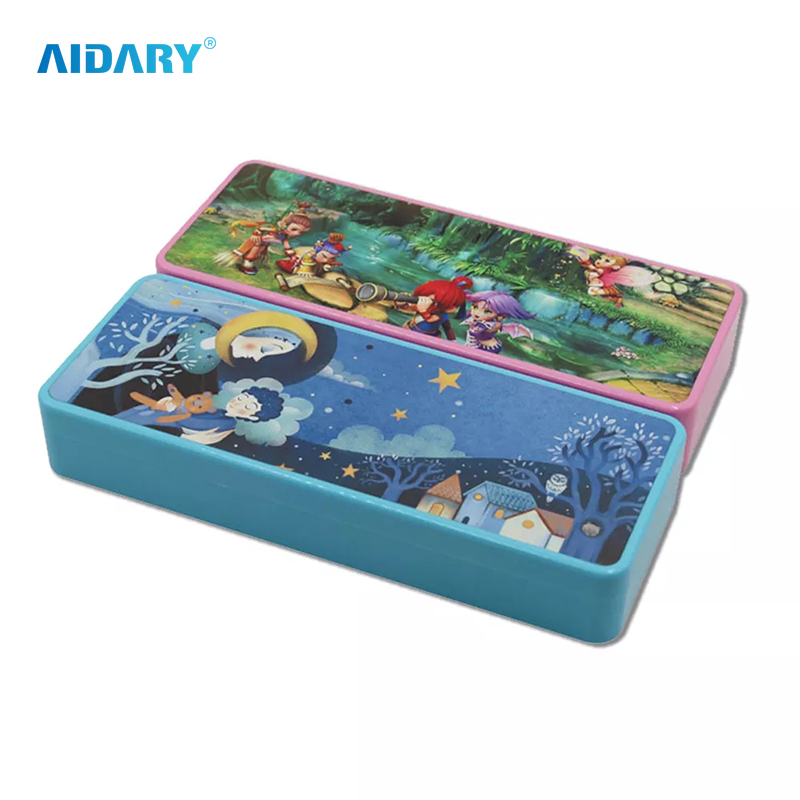 Sublimation Double Layer Plastic Stationery Box