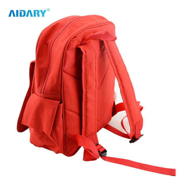 AIDARY Pink Color Sublimation Student Backpack School Bags for Kids