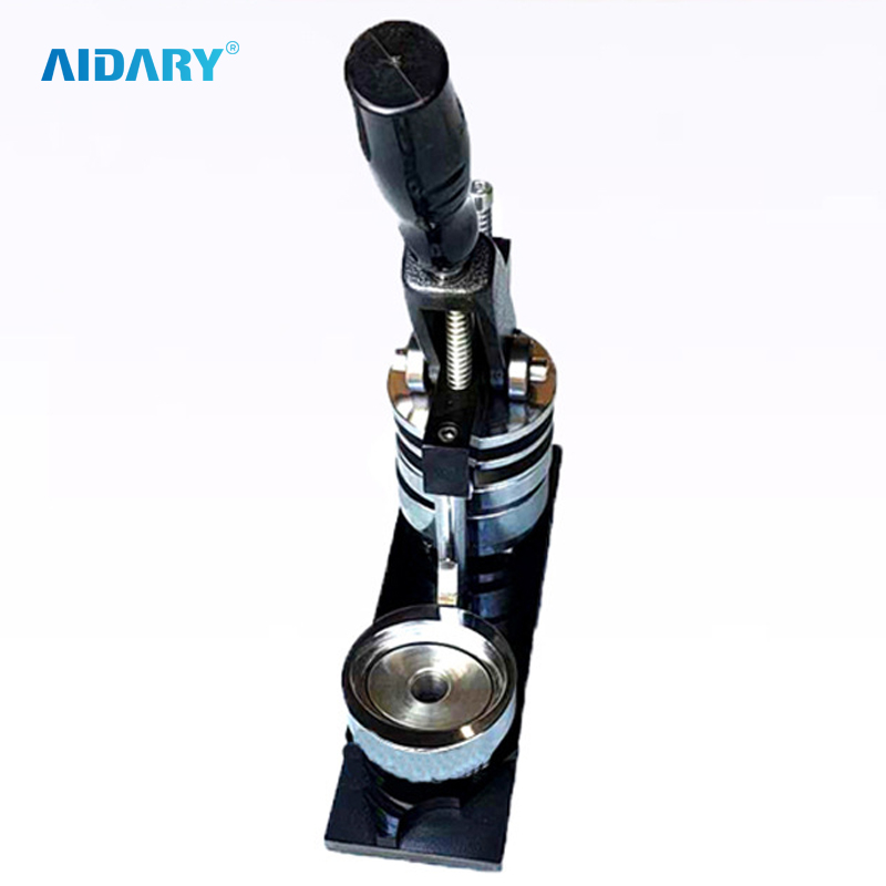 55mm Top Quality Manual Handed Oval Button Press Machine