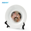 AIDARY Sublimation Ceramic White Plate for Photo Transfer