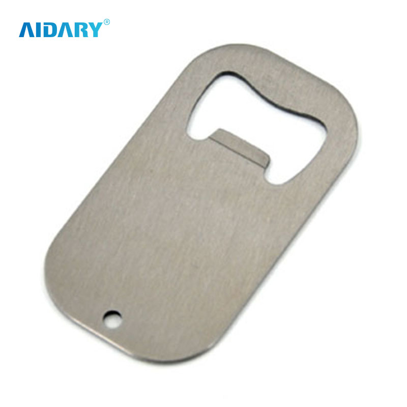 AIDARY Metal Bottle Opener 3,8 X 7 Cm for Sublimation Transfer-dog Tap Shape