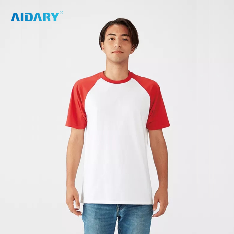 AIDARY Gildan 180gsm Cotton Colorful Short Sleeve T-shirt