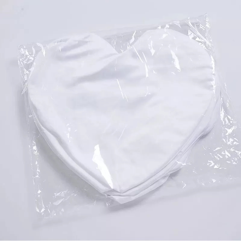Sublimation Heart Pillow Case