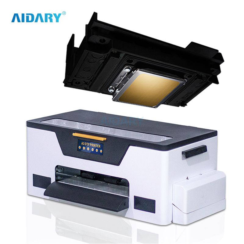 AIDARY Desktop A3+ Single Head XP600 Printer Head DTF Printer With Roll Feeder And Oven