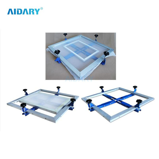 Self-tensioning Multifunctional Screen Printing Mesh Stretcher