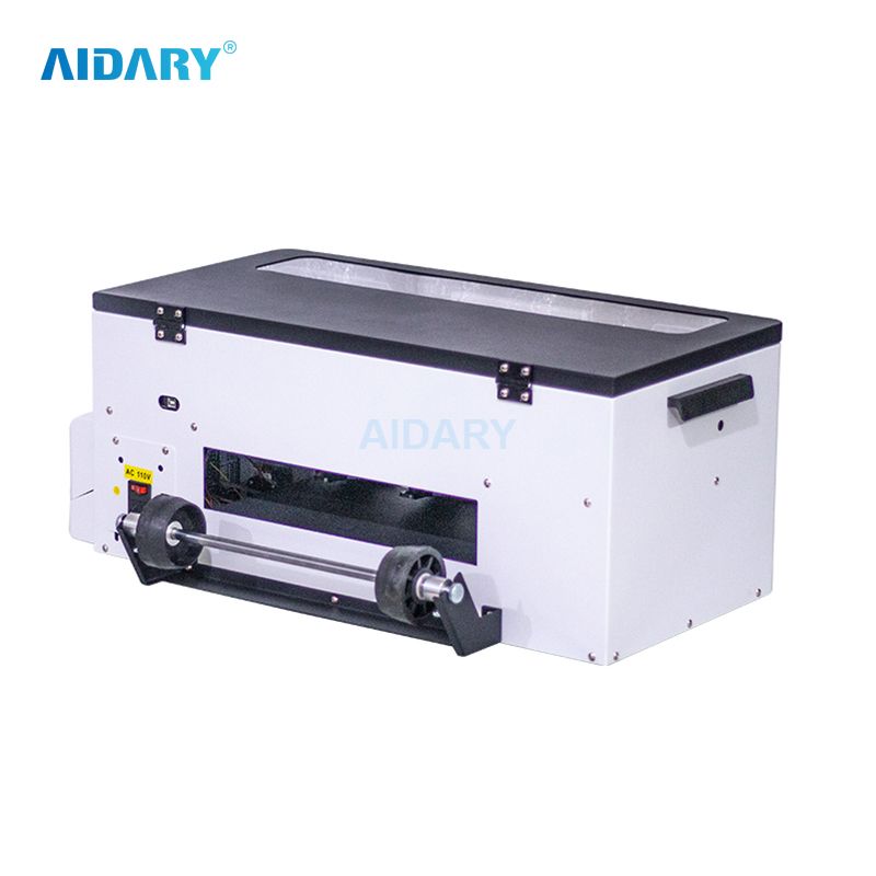AIDARY Desktop A3+ Single Head XP600 Printer Head DTF Printer With Roll Feeder And Oven