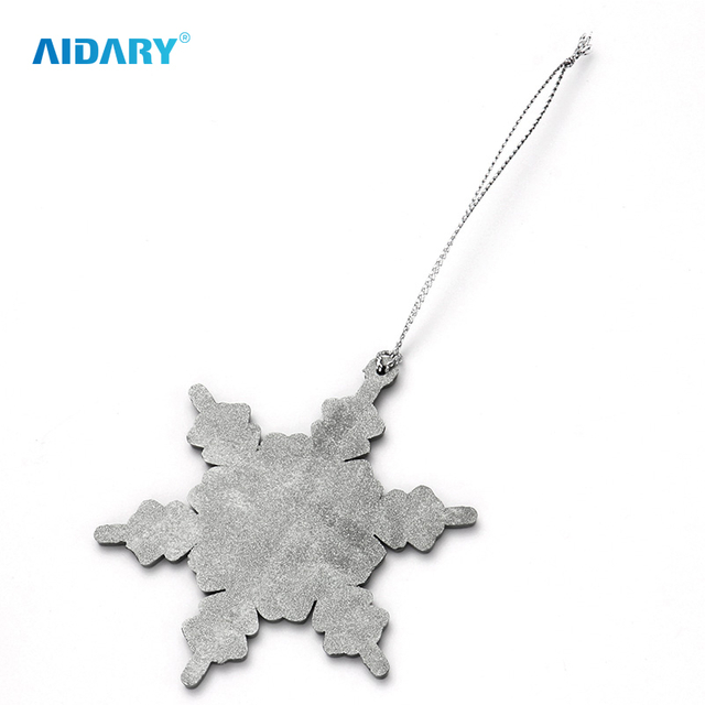 AIDARY Christmas Snowflake Metal Ornament