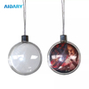 Double-sided Sublimation Flat Circular Christmas Ornaments