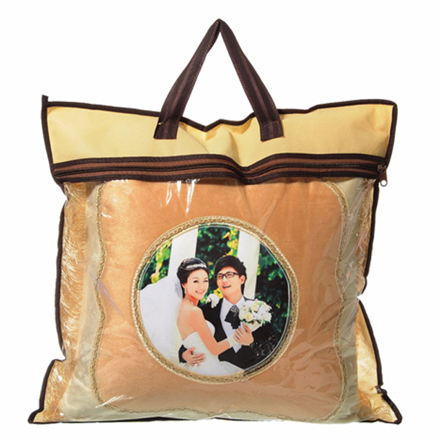 Sublimation European Style Beige Pillowcase