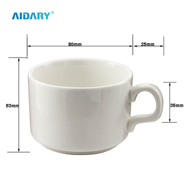 AIDARY Sublimation Coffee Mug with Plate And Spoon