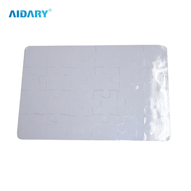 Sublimation 12.8*19.2cm 24pcs Plastic Puzzle