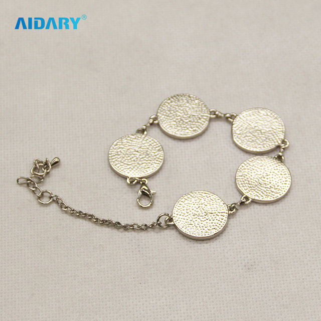 5pcs Round Bracelet for Sublimation
