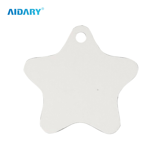 Double Sides Sublimation Transfer Metal Pendant 