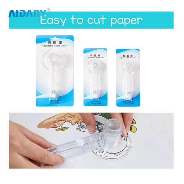 Plastic Paper Cutter for Badge Making Machine