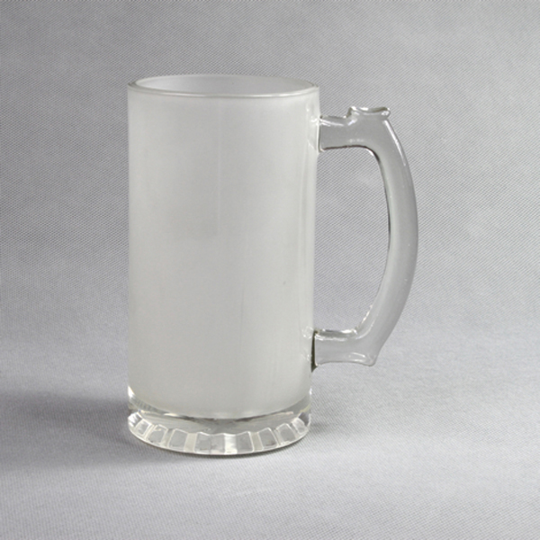 16oz sublimation sand glass mug