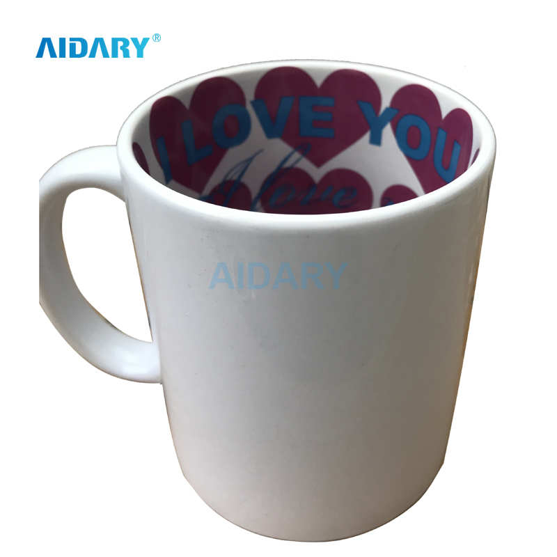 AIDARY 3A Grade 11oz Inner Logo Sublimation Blanks Mug