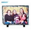 Sublimation Rectangle 15*20cm Rock Sublimation Photo Slate With Stand