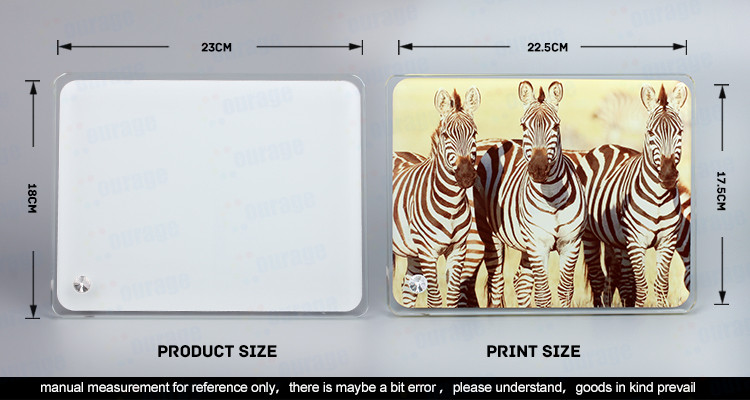 8inch Rounded crystal photo frame BL06 (13)