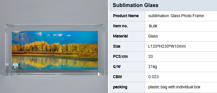 10 Strip crystal photo frame BL08 (2)