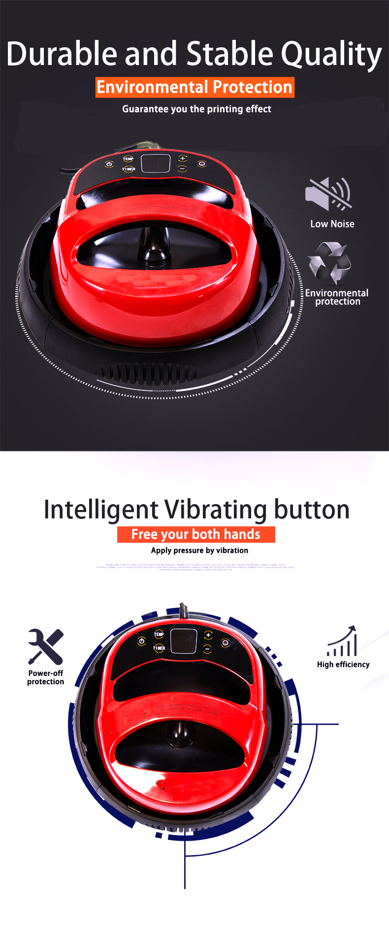 Iron heat press AUP-T (3)