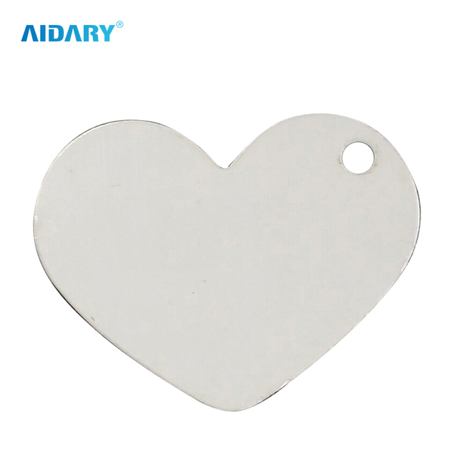 Double Sides Sublimation Transfer Metal Pendant 