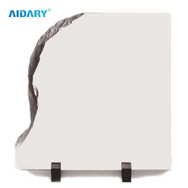 Sublimation Blank Slate Rock Stone Photo Frame