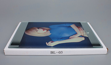 8inch Straight up and down mirror frame BL03 (14)