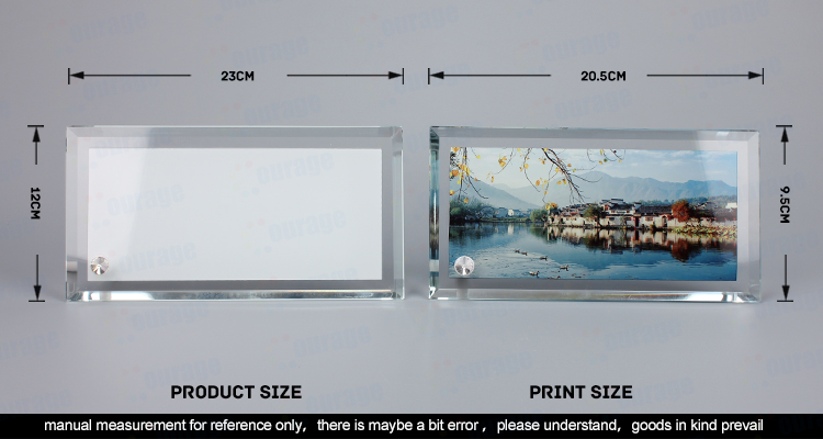 10 Strip crystal photo frame BL08 (7)