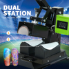 AIDARY Wholesales 2 in 1 Sublimation Shin Guards Heat Press