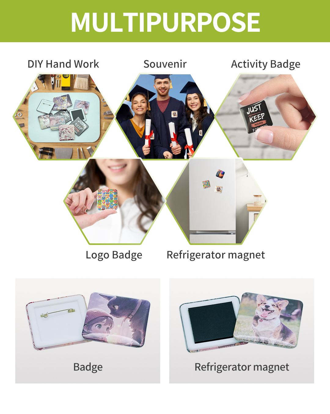 Square bagde making machine XZJ-S (6)