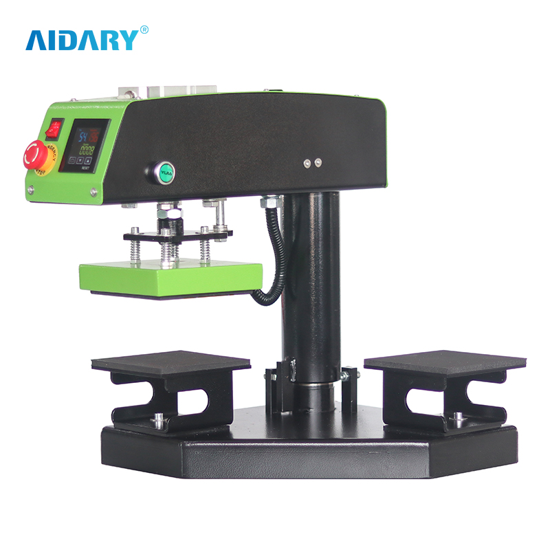 AIDARY Rotary Design Double Working Tables Faster And Convenient for Printing Insert T-shirt Bottom Suitable for Small Size Printing Heat Transfer