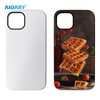 Sublimation Process on 2in1 Sublimation IPhone Case