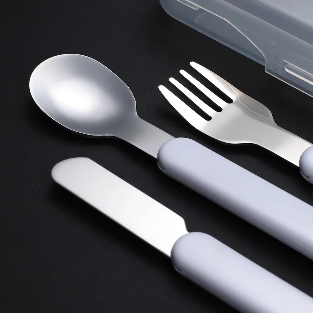 plastic spoon,fork,kinfe size (2)