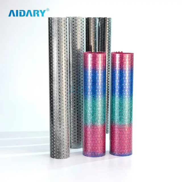 Mesh Glitter Sticky Heat Transfer Vinyl