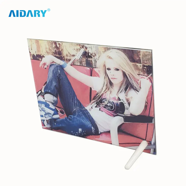 Home Decoration Sublimation Customized Glass Blanks Glass Photo Frame BL31