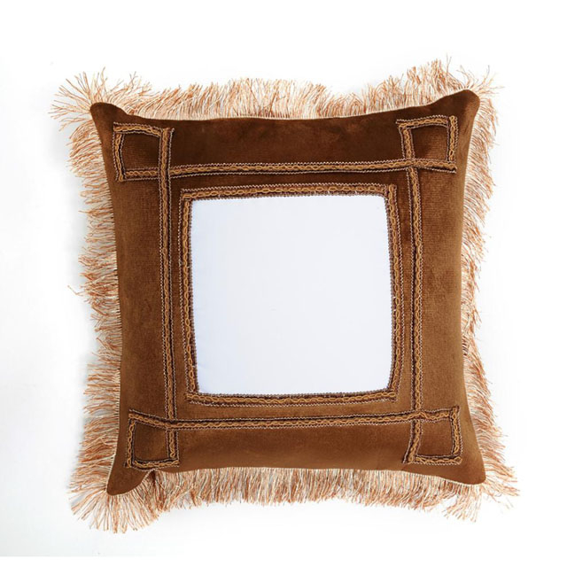 Sublimation European Style Brown Pillowcase