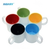 AIDARY 11oz Sublimation Inner Colourful Mug Sublimation Coating Mug