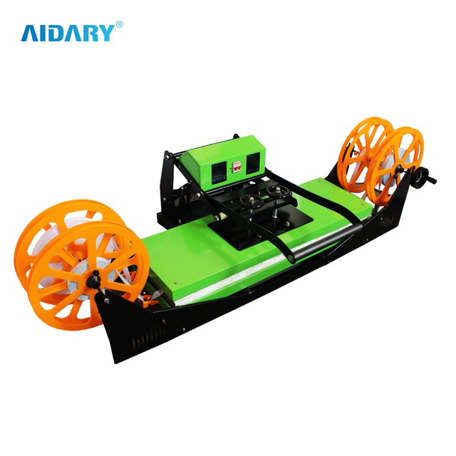 AIDARY Dual Heated Plates High Pressure High Efficiency Specially 30cm X 100cm Lanyard Heat Press Machine