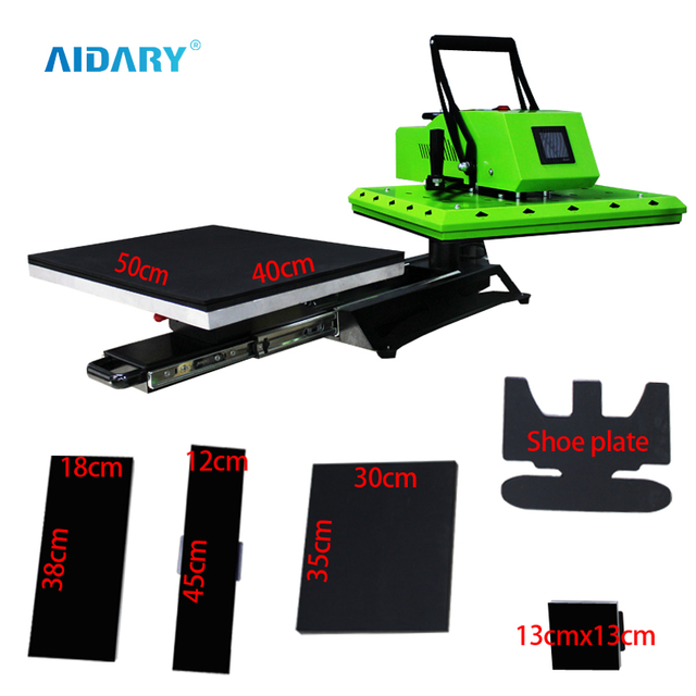 6 IN 1 High Pressure Drawer Design with Pull-out Design Heat Transfer Machine