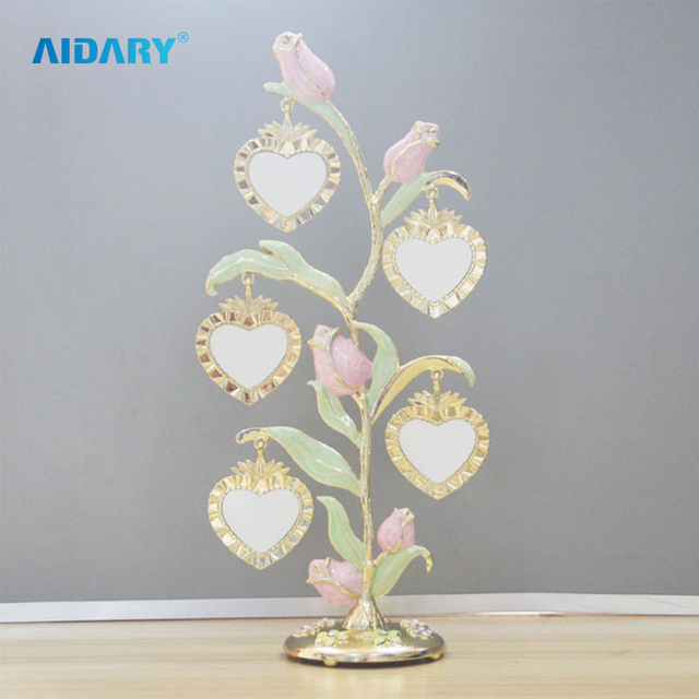 AIDARY Sublimation Family Tree Photo Frame - Welcome Pine