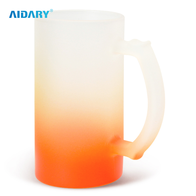  Sublimation 17oz Gradient Glass Mug