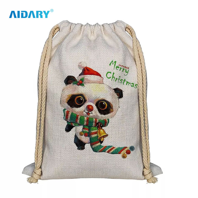 AIDARY Sublimation Personalized Bundle Pocket Drawstring Bag