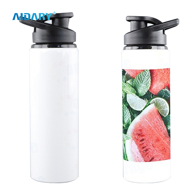 AIDARY Large Rim Portable Aluminum Water Sport Bottle for Sublimation