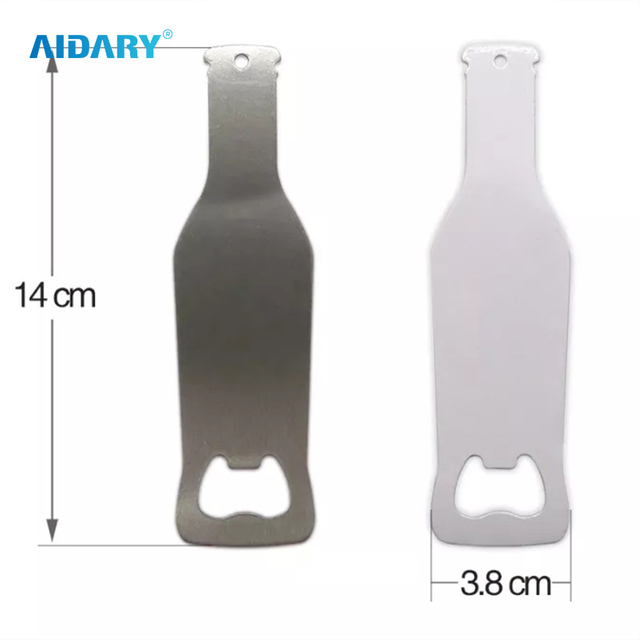 AIDARY Bottle Opener 3,8 X 14,0 Cm Sublimation Transfer - Bottle