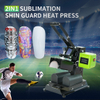 AIDARY Wholesales 2 in 1 Sublimation Shin Guards Heat Press